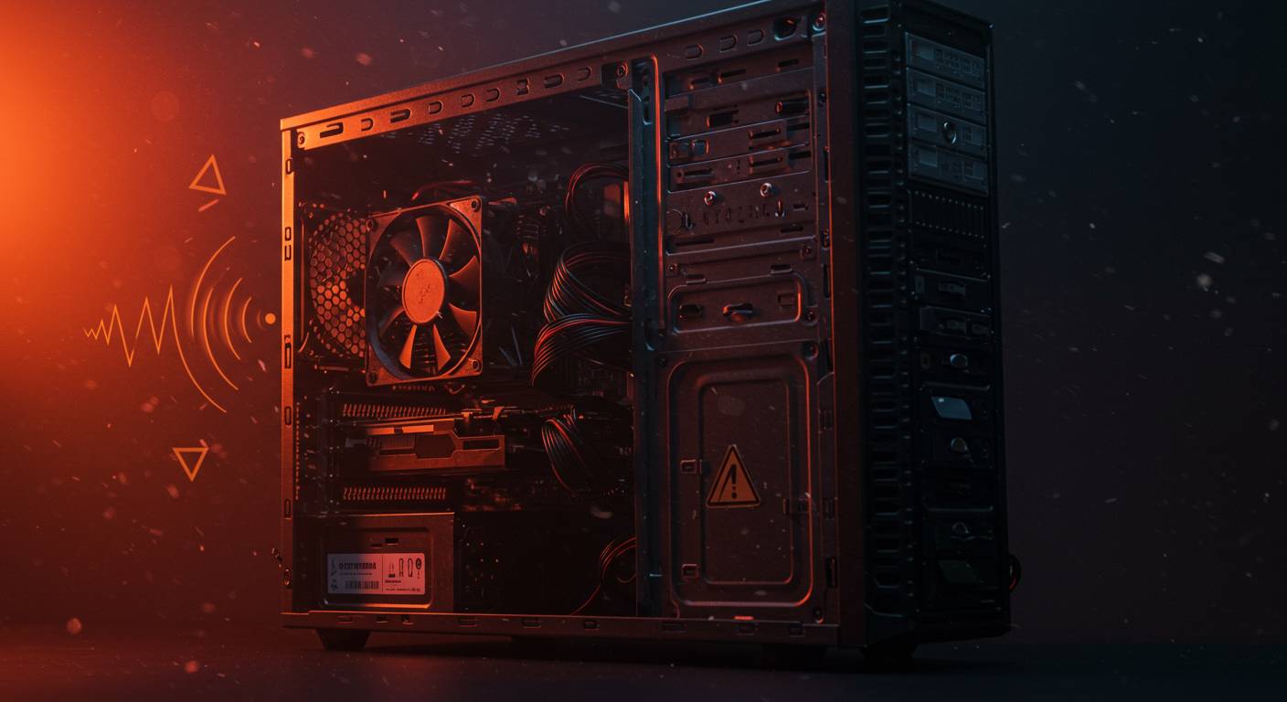 パソコンの異音は危険信号！早期発見と対処法