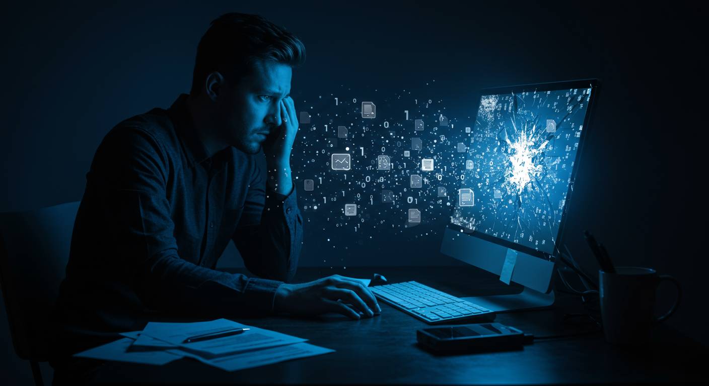 データ消失の危機！パソコン故障時のファイル救出術