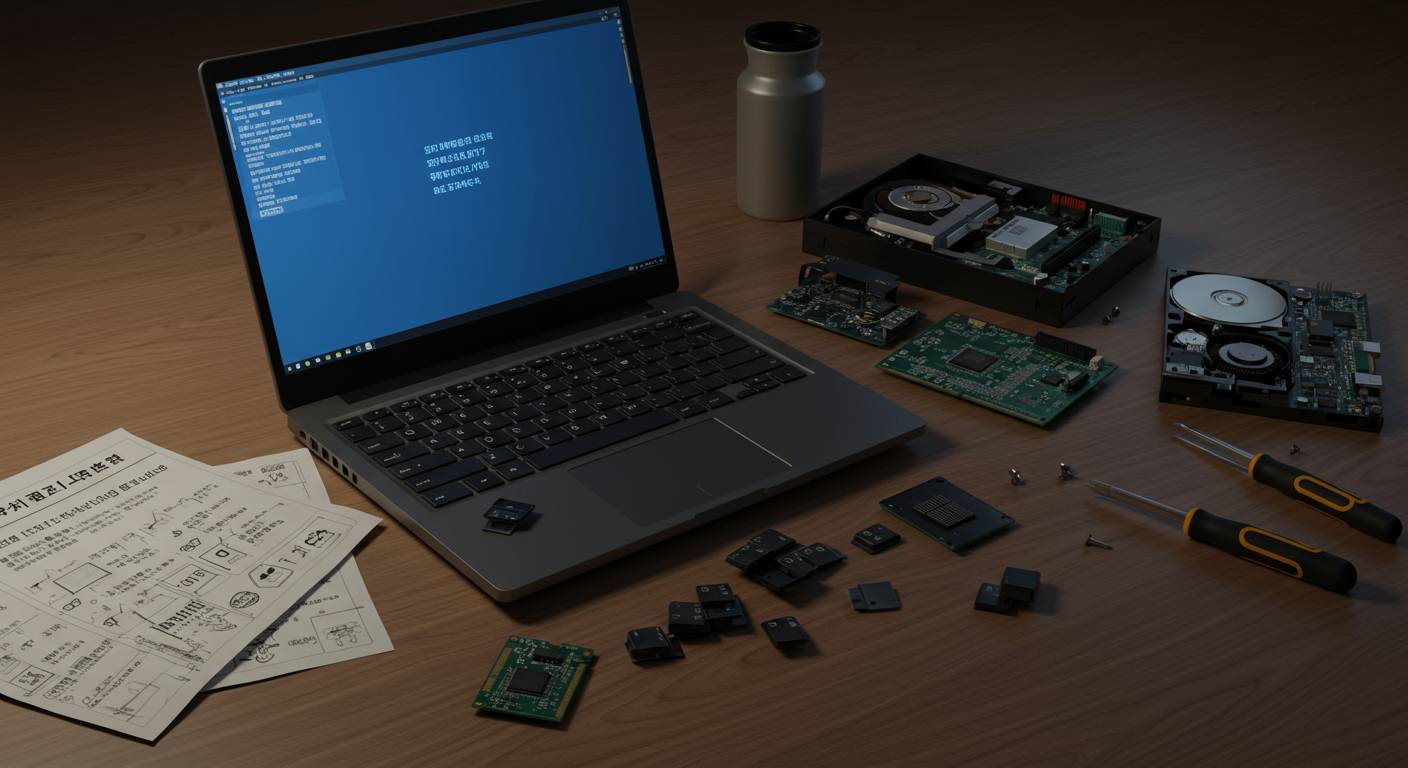 液晶が映らない！キーボードが反応しない！パーツ別故障対処法