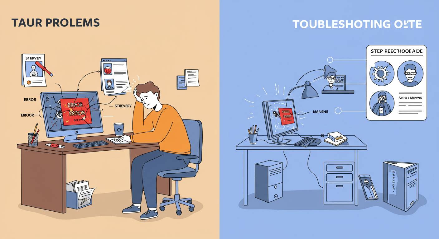 初心者でもできる！パソコン故障時のトラブルシューティング完全版