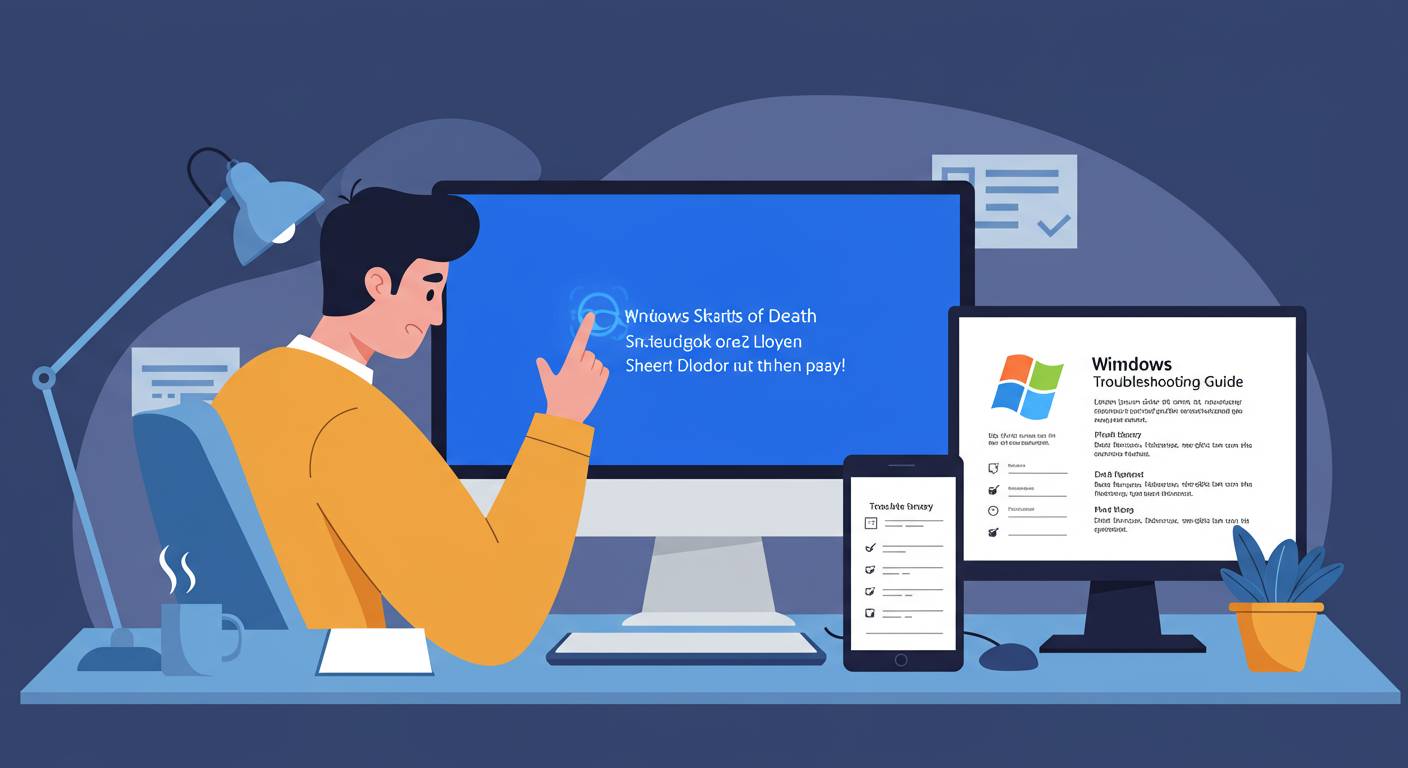 ブルースクリーンに怯えない！Windows最新トラブル対処法