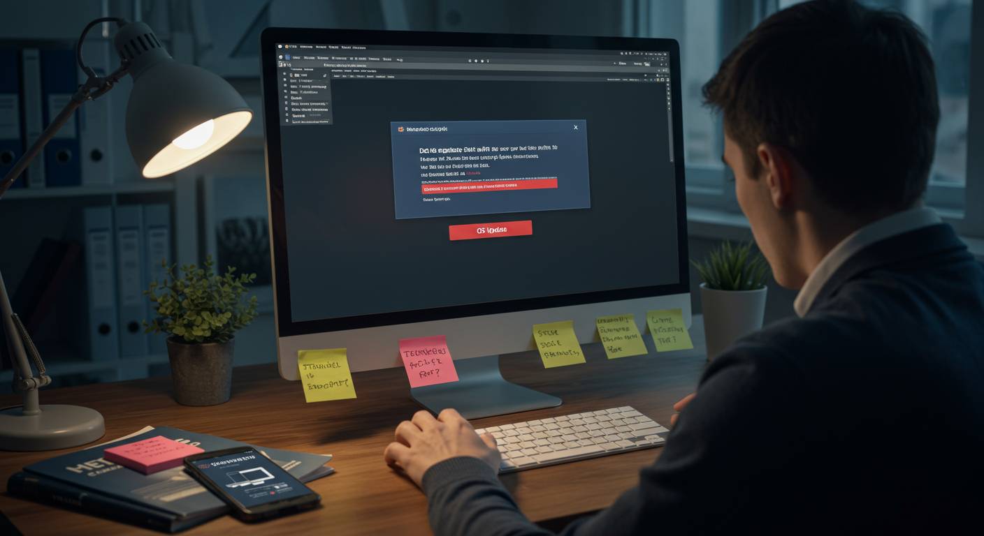 最新OSアップデート後のパソコントラブル対処法と互換性問題の解決策