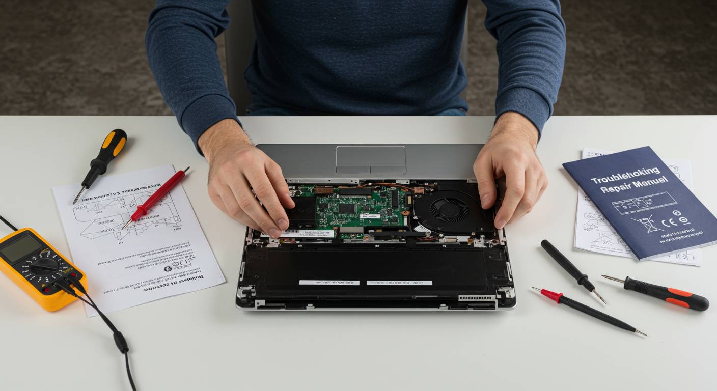 修理代を節約！自力でできるパソコン故障診断と対処法の決定版