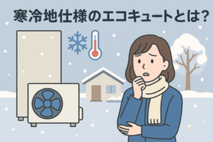 寒冷地仕様のエコキュートとは？他のモデルとの違いや導入するときの注意点を解説！