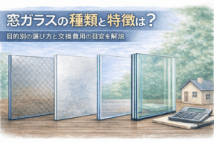 窓ガラスの種類と特徴は？目的別の選び方と交換費用の目安を解説！