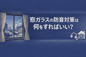 窓ガラスの防音対策は何をすればいい？簡単にできる対策や効果を解説！
