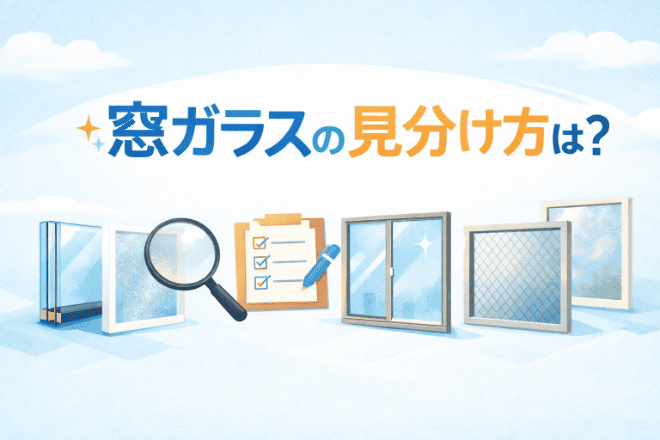 窓ガラスの見分け方は？種類ごとの特徴と自分で確認する方法を解説！