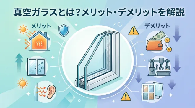 真空ガラスとは？複層ガラスとの違いやメリット・デメリットを解説
