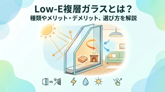 Low-E複層ガラスとは？種類やメリット・デメリット、選び方を解説