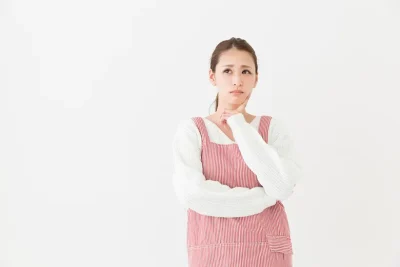 困っている女性