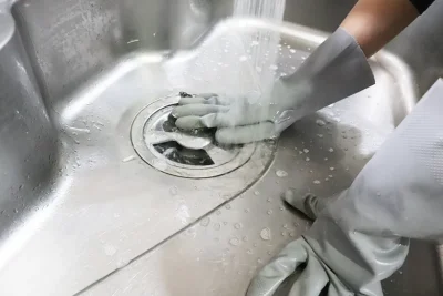 台所シンクの掃除