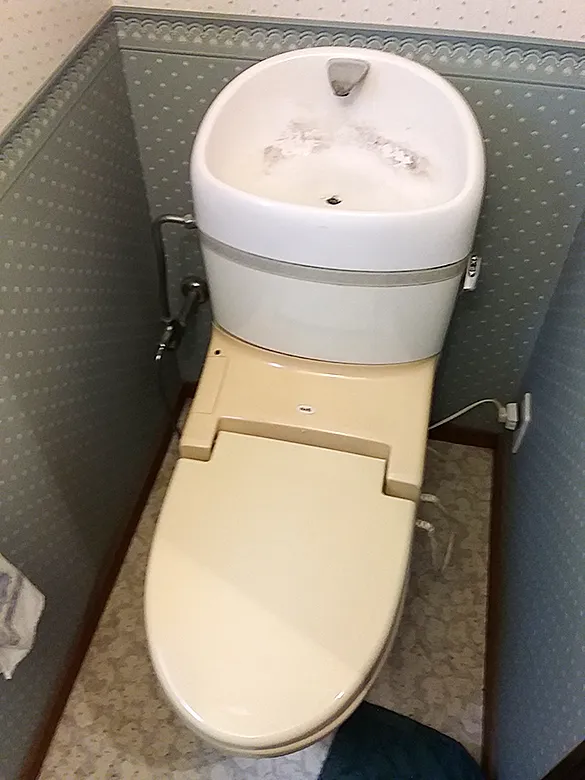 古い便器
