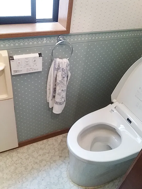 新しくなった便器