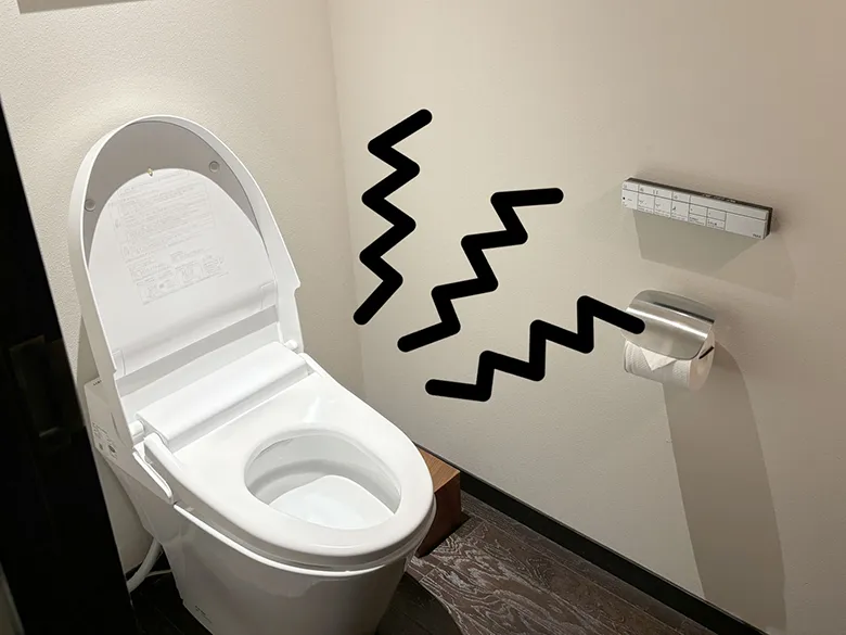 トイレから異音がするイメージ