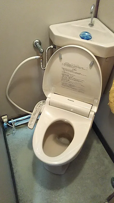 取り付けたウォシュレット