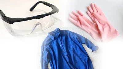薬品から身を守るための保護具