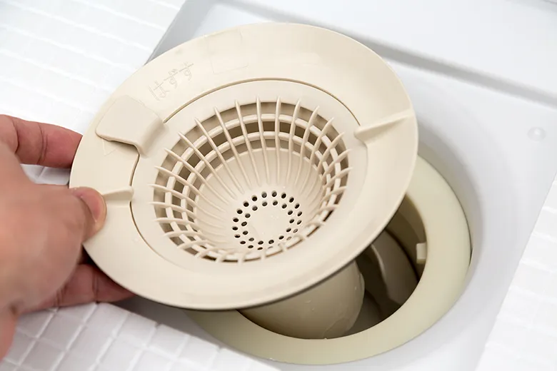 キレイな排水トラップ