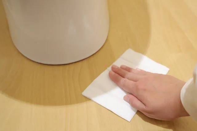 トイレに流せるタイプのお掃除シート