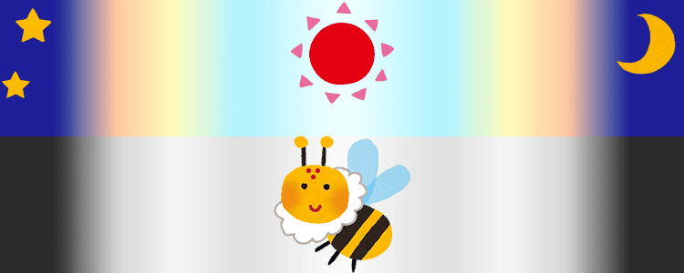 明るさのレベルの感知